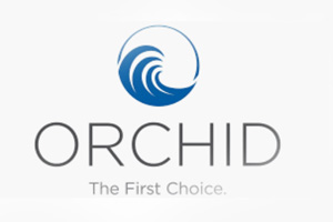 A logo of orchid, the first choice.